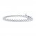 Diamond Tennis Bracelet 3 ct tw Round-Cut 10K White Gold 7"