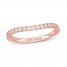 Neil Lane Diamond Wedding Band 1/4 ct tw 14K Rose Gold