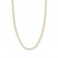18" Figaro Chain Necklace 14K Two-Tone Gold Appx. 4.75mm