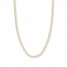 18" Figaro Chain Necklace 14K Two-Tone Gold Appx. 4.75mm