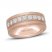 Neil Lane Men's Diamond Wedding Band 1 ct tw Round-cut 14K Rose Gold