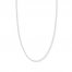 20" Singapore Chain 14K White Gold Appx. 1.7mm