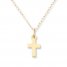 Children's Cross Necklace 14K Yellow Gold