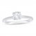 Lab-Created Diamonds by KAY Solitaire Engagement Ring 3/4 ct tw 14K White Gold