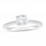 Lab-Created Diamonds by KAY Solitaire Engagement Ring 3/4 ct tw 14K White Gold