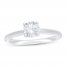 Lab-Created Diamonds by KAY Solitaire Engagement Ring 3/4 ct tw 14K White Gold