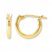 Hoop Earrings 14K Yellow Gold