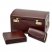 Brown Leather Jewelry Case