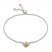 Citrine & White Lab-Created Sapphire Bee Bolo Bracelet Sterling Silver 9"