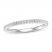 Diamond Wedding Band 1/6 ct tw Round-cut 14K White Gold