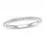 Diamond Wedding Band 1/6 ct tw Round-cut 14K White Gold