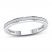 Diamond Wedding Band 1/10 ct tw Round-cut 10K White Gold