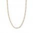20" Figaro Chain Necklace 14K Two-Tone Gold Appx. 4.75mm