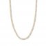 20" Figaro Chain Necklace 14K Two-Tone Gold Appx. 4.75mm