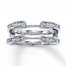 Previously Owned Enhancer 3/8 ct tw Diamonds 14K White Gold