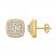 Diamond Earrings 1 ct tw Round-cut 14K Yellow Gold