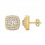 Diamond Earrings 1 ct tw Round-cut 14K Yellow Gold