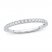 Diamond Wedding Band 1/4 ct tw Round-cut 14K White Gold