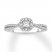 Diamond Engagement Ring 1/2 ct tw 14K White Gold