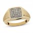 Men's Diamond Fashion Ring 1/4 ct tw 10K Yellow Gold