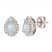Le Vian Opal & Diamond Earrings 1/4 ct tw 14K Vanilla Gold