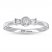 Emmy London Diamond Ring 1/10 ct tw Sterling Silver