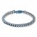 Men's Foxtail Chain Bracelet Stainless Steel 8.5" Length