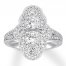 Neil Lane Diamond Engagement Ring 1-3/8 ct tw 14K White Gold