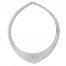 Cleopatra Chain Necklace Sterling Silver 17" Length