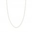 Ball Chain Necklace 14K Two-Tone Gold 24" Length