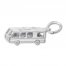 Motor Home Charm Sterling Silver