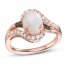 Le Vian Opal Ring 1/3 ct tw Diamonds 14K Strawberry Gold