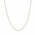 Singapore Chain Necklace 14K Two-Tone Gold 24" Length