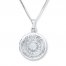 "It's a Beautiful Life" Locket Necklace Sterling Silver