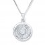 "It's a Beautiful Life" Locket Necklace Sterling Silver