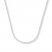 Wheat Chain Necklace 14K White Gold 20" Length