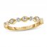 Adrianna Papell Diamond Wedding Band 1/3 ct tw 14K Yellow Gold