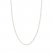 Beaded Cable Chain Necklace 14K Two-Tone Gold 16" Length