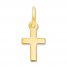 Cross Charm 14K Yellow Gold