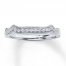 Previously Owned Diamond Wedding Band 1/6 ct tw Round-cut 14K White Gold