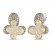 Le Vian Butterfly Earrings 1 ct tw Diamonds 14K Two-Tone Gold