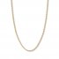 20" Textured Rope Chain 14K Yellow Gold Appx. 3mm