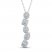 Everything You Are Diamond Necklace 1/2 ct tw 10K White Gold 18"