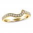 Adrianna Papell Diamond Wedding Band 1/4 ct tw Round-cut 14K Yellow Gold