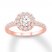 Diamond Engagement Ring 1 ct tw Round-cut 14K Rose Gold