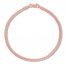 Curb Chain Bracelet 14K Rose Gold 7.25" Length