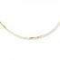 Box Chain Necklace 10K Yellow Gold 22" Length