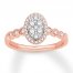 Previously Owned Diamond Fashion Ring 1/2 Carat tw 10K Two-Tone Gold
