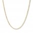 20 Curb Chain Necklace 14K Yellow Gold Appx. 2.7mm