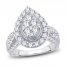 Diamond Engagement Ring 2 ct tw Round-Cut 10K White Gold